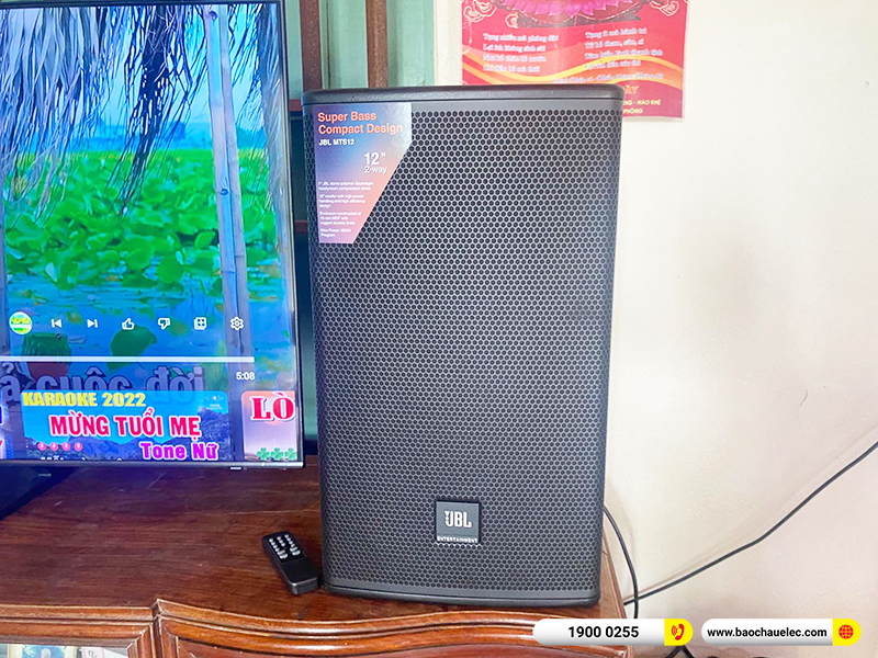 Lắp đặt dàn karaoke trị giá gần 50 triệu cho anh Thuận tại Hải Phòng (JBL MTS12, VM620A, KP600, SW612B, UGX12 Gold)