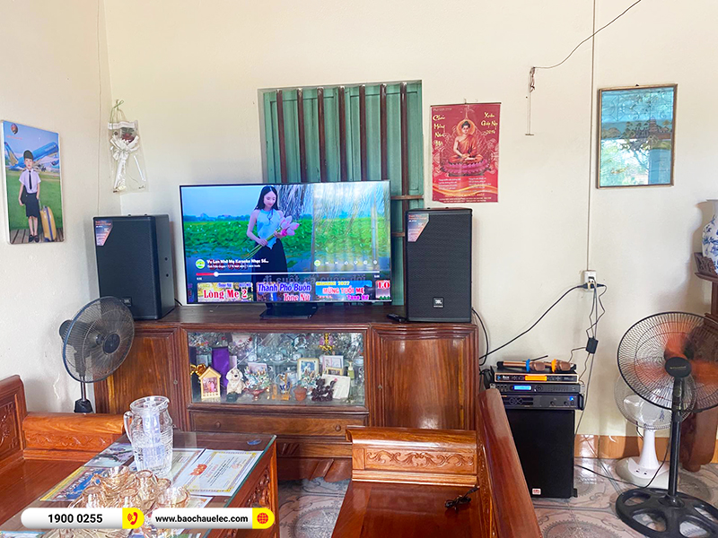 Lắp đặt dàn karaoke trị giá gần 50 triệu cho anh Thuận tại Hải Phòng (JBL MTS12, VM620A, KP600, SW612B, UGX12 Gold)
