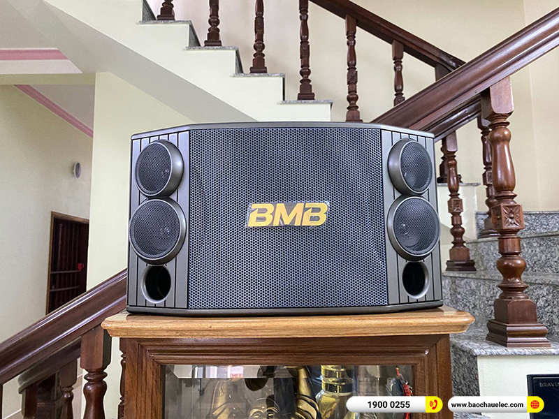 Lắp đặt dàn karaoke trị giá hơn 30 triệu cho anh Tiến tại Hải Phòng (BMB 880SE, BKSound DP-3600 New, SW512B, U900 Plus X) 