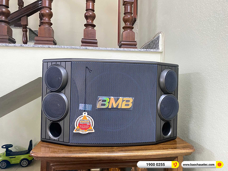 Lắp đặt dàn karaoke trị giá hơn 30 triệu cho anh Tiến tại Hải Phòng (BMB 880SE, BKSound DP-3600 New, SW512B, U900 Plus X) 