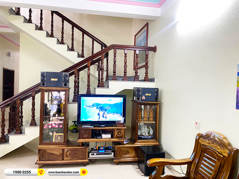 Lắp đặt dàn karaoke trị giá hơn 30 triệu cho anh Tiến tại Hải Phòng (BMB 880SE, BKSound DP-3600 New, SW512B, U900 Plus X) 