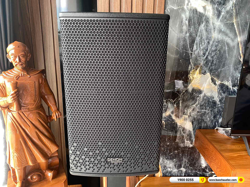 Lắp đặt dàn karaoke Denon hơn 25tr cho anh Tuấn ở Hải Phòng (Denon DP-R212, BKSound DKA 8500)