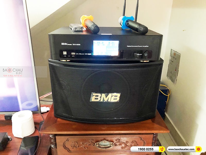 Lắp đặt dàn karaoke trị giá hơn 20 triệu cho anh Tuấn tại Hải Phòng (BMB CSN 510SE, BKSound DKA 6500)