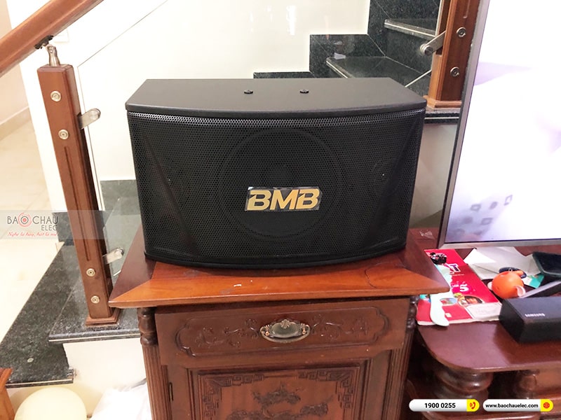 Lắp đặt dàn karaoke trị giá hơn 20 triệu cho anh Tuấn tại Hải Phòng (BMB CSN 510SE, BKSound DKA 6500)