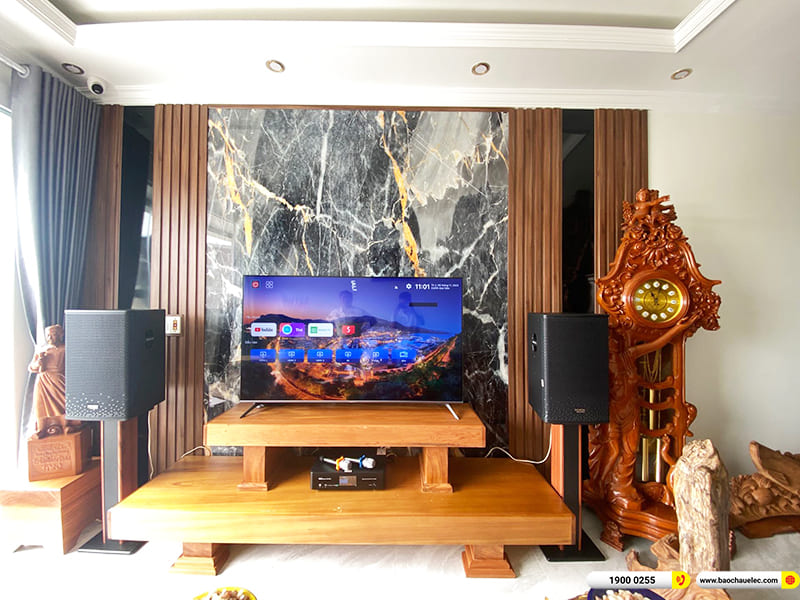 Lắp đặt dàn karaoke Denon hơn 25tr cho anh Tuấn ở Hải Phòng (Denon DP-R212, BKSound DKA 8500)