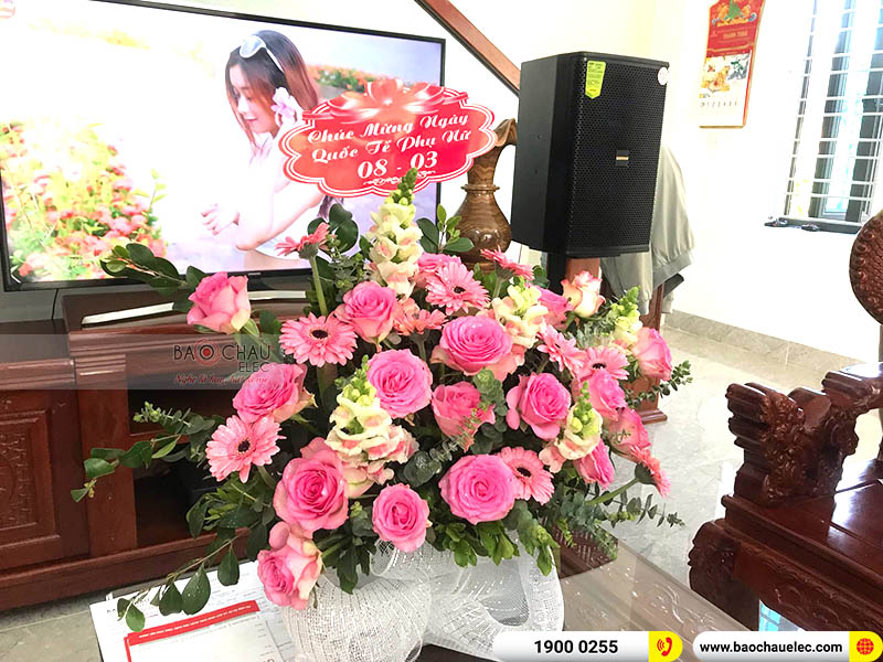 dàn karaoke cho gia đình anh Thao ở Thủy Nguyên, Hải Phòng 