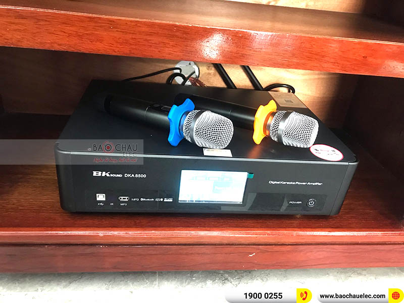 dàn karaoke cho gia đình anh Thao ở Thủy Nguyên, Hải Phòng 