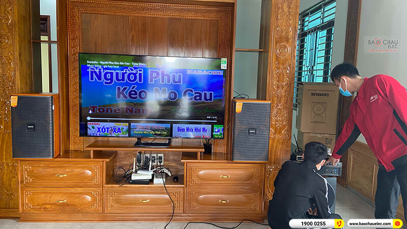 Lắp đặt d&agrave;n karaoke anh Tuấn tại Hải Ph&ograve;ng