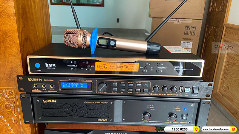 Lắp đặt d&agrave;n karaoke anh Tuấn tại Hải Ph&ograve;ng