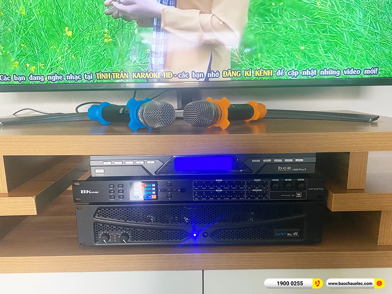 Lắp đặt dàn karaoke trị giá hơn 20 triệu cho anh Tạo tại Hải Phòng (Alto AT2000II, APP MZ-46, DSP-9000 Plus, U900 Plus X) 