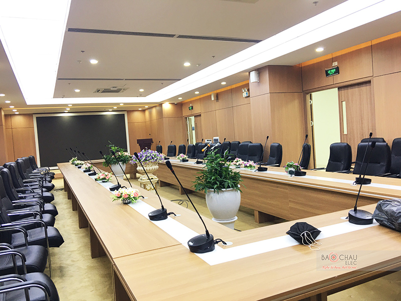 Hệ thống âm thanh phòng họp, hội thảo cho công ty CP Hàng Kênh tại TP Hải Phòng