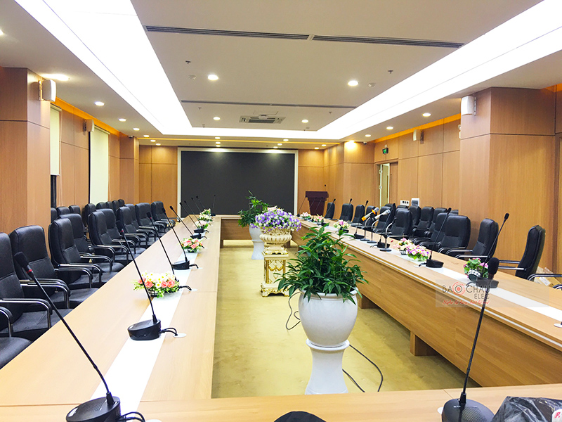 Hệ thống âm thanh phòng họp, hội thảo cho công ty CP Hàng Kênh tại TP Hải Phòng