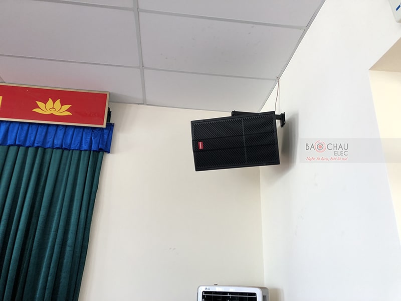 Lắp đặt dàn âm thanh hội trường Công An huyện Kiến Thuy - Hải Phòng