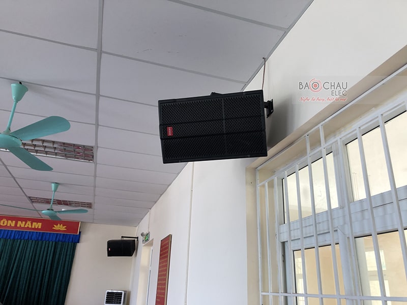 Lắp đặt dàn âm thanh hội trường Công An huyện Kiến Thuy - Hải Phòng