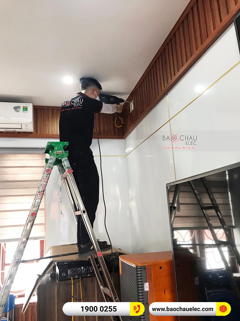 Lắp đặt hệ thống âm thanh hội trường cho Công ty CP Tân Cảng 128 Hải Phòng 
