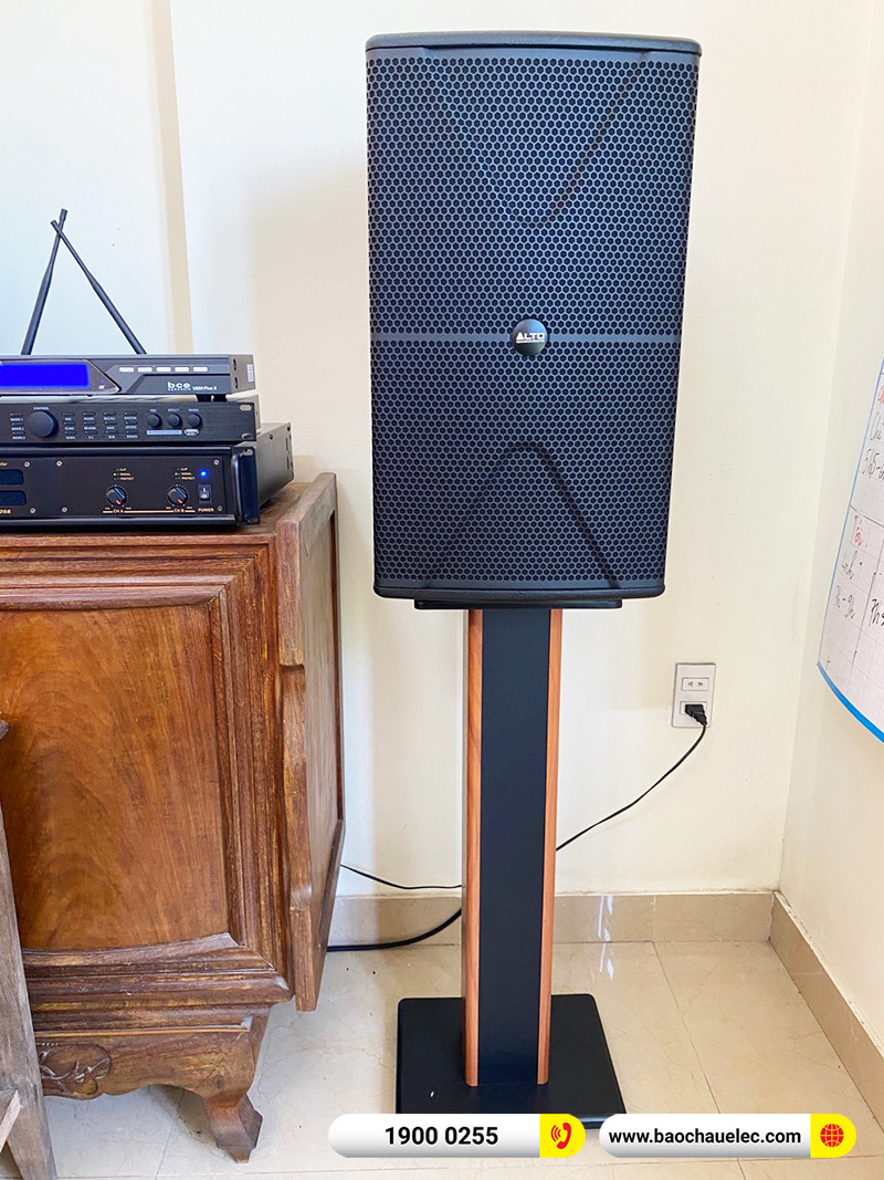 Lắp đặt dàn karaoke trị giá gần 30 triệu cho chú Thành tại Hải Phòng (Alto AT2000II, VM620A, X5 Plus, U900 Plus X) 
