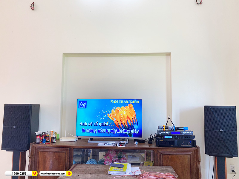 Lắp đặt dàn karaoke trị giá gần 30 triệu cho chú Thành tại Hải Phòng (Alto AT2000II, VM620A, X5 Plus, U900 Plus X) 