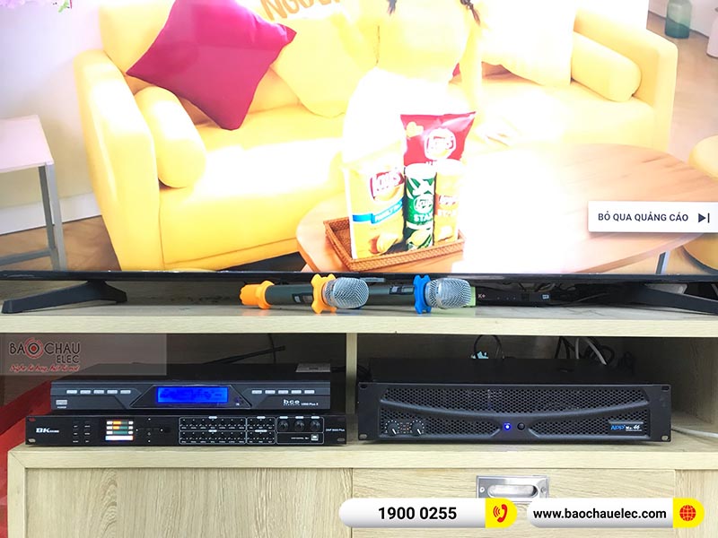 Dàn karaoke gia đình anh Đàn