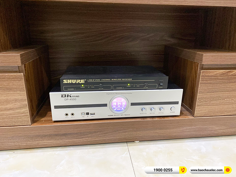 Lắp đặt dàn karaoke trị giá gần 30 triệu cho anh Dũng tại Hải Phòng (BMB CSD 880SE, BKSound DP-4500) 