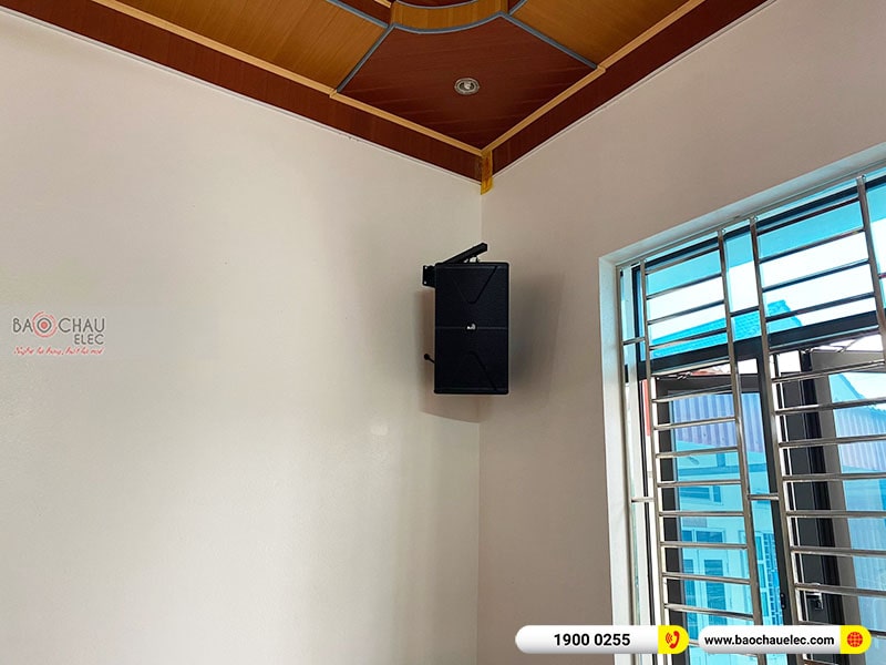 Dàn karaoke gia đình anh Duy
