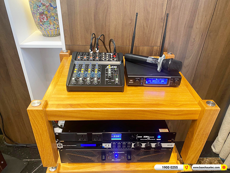 Lắp đặt dàn karaoke trị giá gần 60 triệu cho anh Giang tại Hải Phòng (JBL MTS10, Xli2500, Kx180A, Alto ZMX862, VM300) 