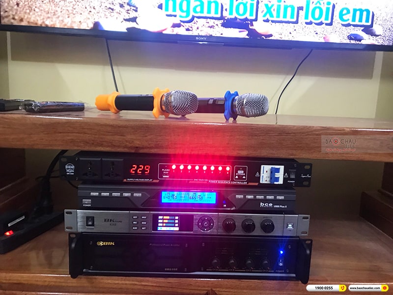 Lắp đặt dàn karaoke trị giá hơn 50 triệu cho anh Hiếu tại Hải Phòng (JBL KI512, JBL CV1252T, VM640A, BKSound KX6, SW815, U900 Plus X) 