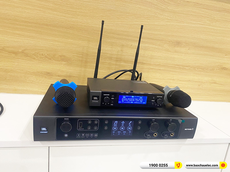 Lắp đặt dàn karaoke trị giá gần 50 triệu cho anh Hưng tại Hải Phòng (JBL Pasion 12, JBL Beyond 3, JBL A100P, JBL VM200) 