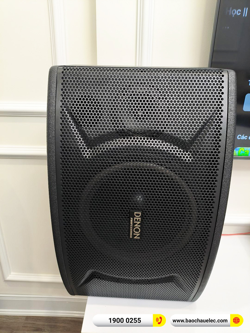 Lắp đặt dàn karaoke trị giá hơn 13 triệu cho anh Mạnh tại Hà Nội (Denon DP-C10, BKSound DKA 5500)