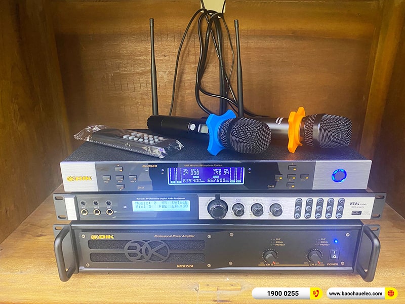 Lắp đặt dàn karaoke trị giá hơn 50 triệu cho anh Nam tại Hải Phòng (BMB CSS 1212SE, VM820A, X6 Luxury, BJ-W25A, BJ-U500)