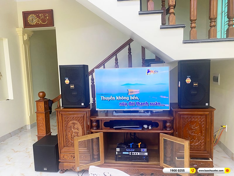 Lắp đặt dàn karaoke trị giá hơn 50 triệu cho anh Nam tại Hải Phòng (BMB CSS 1212SE, VM820A, X6 Luxury, BJ-W25A, BJ-U500)