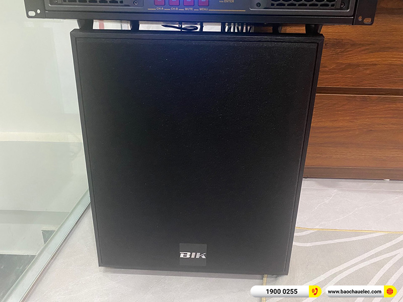 Lắp đặt dàn karaoke trị giá gần 40 triệu cho anh Phong tại Hải Phòng (BIK BSP 410II, BPA-4200, BPR-5600, BJ-W25AV, BJ-U100) 