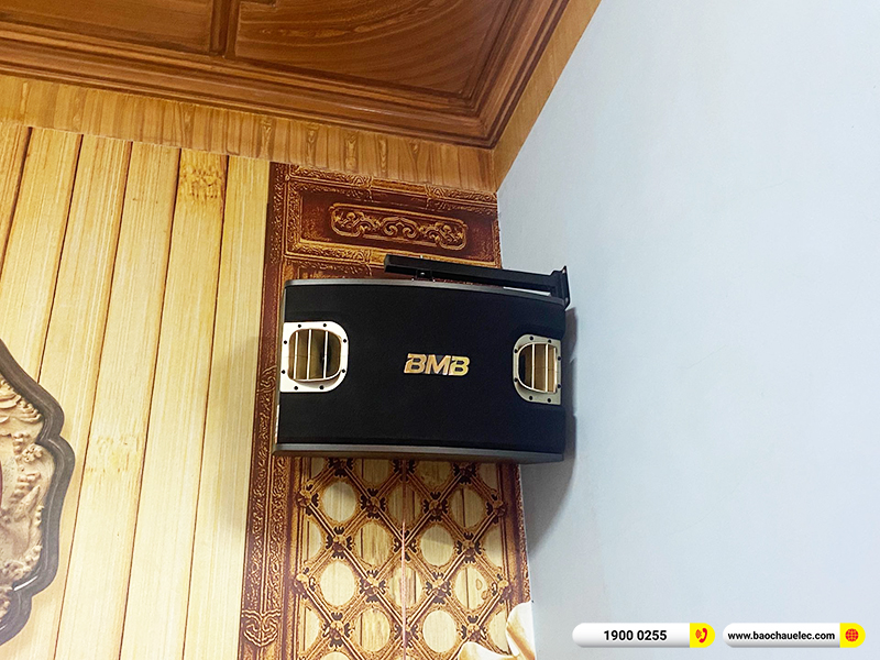 Lắp đặt dàn karaoke trị giá hơn 40 triệu cho anh Quân tại Hải Phòng (BMB CSV 900SE, VM840A, KX180A, UGX12 Gold) 