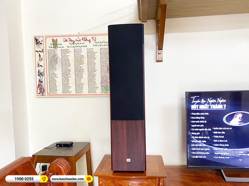 Lắp đặt dàn nghe nhạc, karaoke JBL 30tr cho anh Quảng tại Hải Phòng (JBL Stage A190, BKSound DKA 6500)