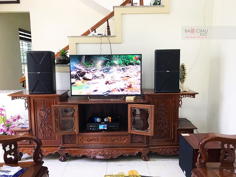 Lắp đặt d&agrave;n karaoke gia đ&igrave;nh anh Sơn tại Hải Ph&ograve;ng