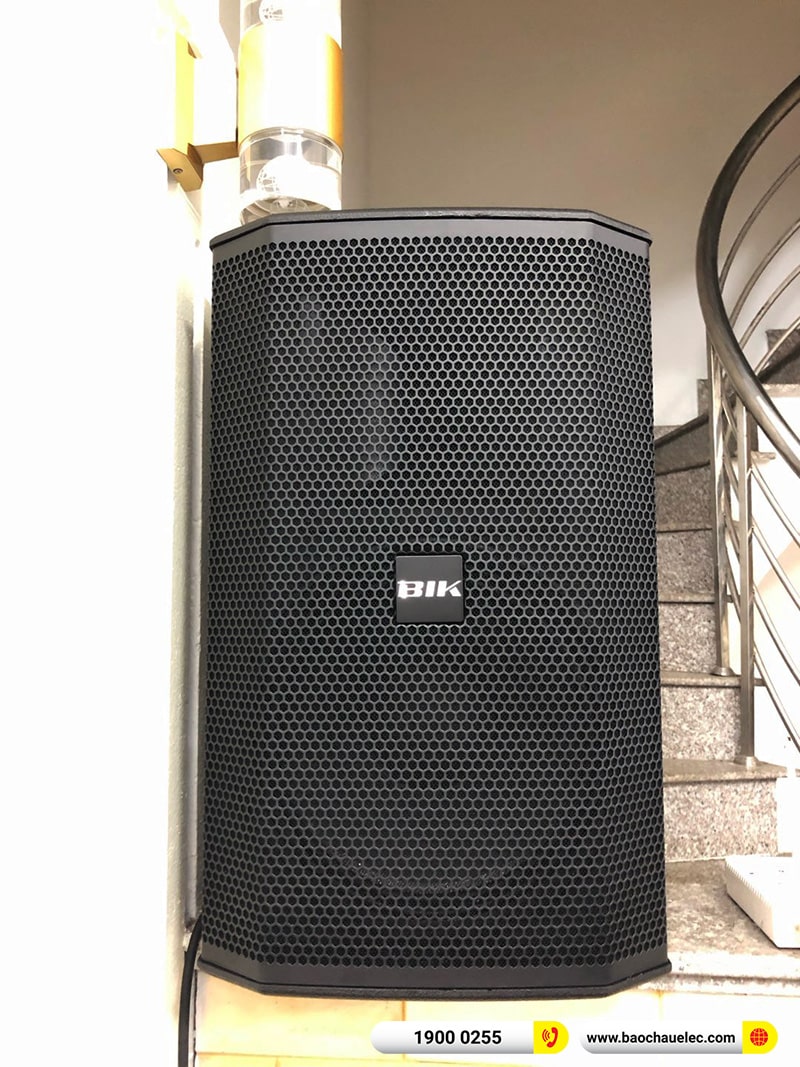 Lắp đặt dàn karaoke trị giá gần 50 triệu cho anh Sỹ tại Hải Phòng (BIK BSP 412II, BIK VM630A, BIK BPR-5600, BJ-W66 Plus, BIK BJ-U600)