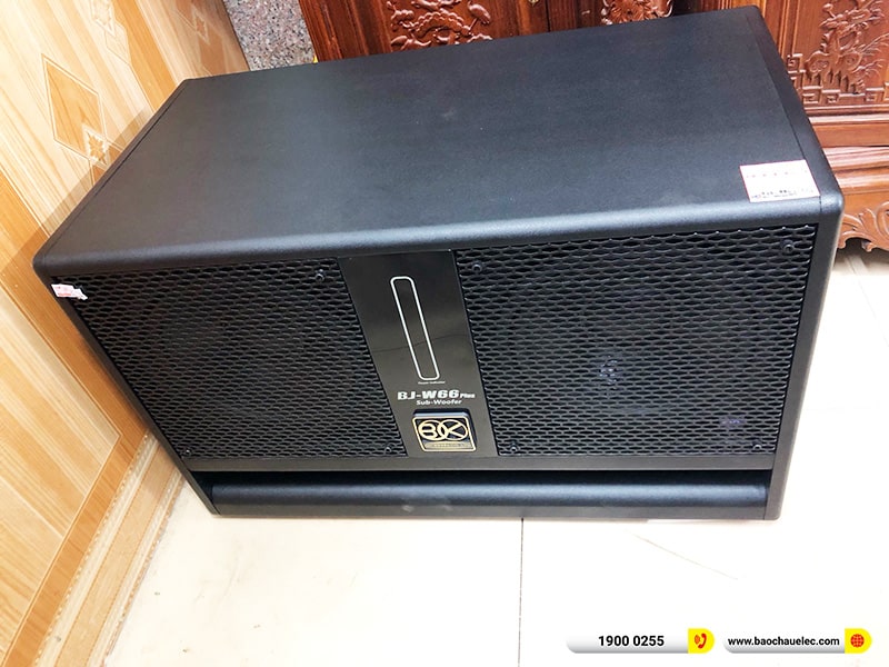 Lắp đặt dàn karaoke trị giá gần 50 triệu cho anh Sỹ tại Hải Phòng (BIK BSP 412II, BIK VM630A, BIK BPR-5600, BJ-W66 Plus, BIK BJ-U600)