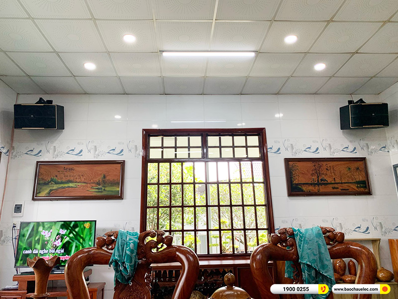 Lắp đặt dàn karaoke trị giá gần 50 triệu cho anh Trí tại Tiền Giang (JBL Pasion 12, VM620A, BPR-8500, A120P, BCE UGX12) 