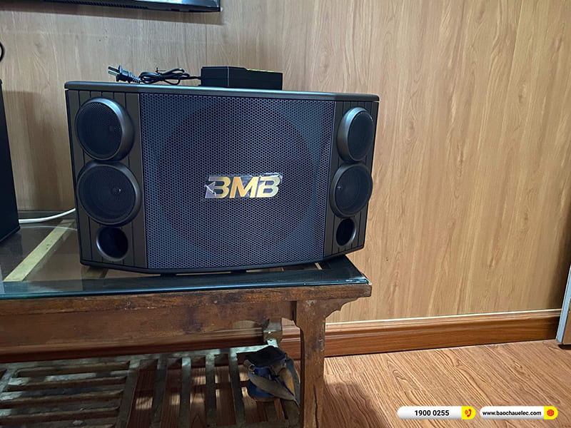 Lắp đặt dàn karaoke BMB hơn 30tr cho anh Tuấn ở Hải Phòng (BMB CSD 880SE, BKSound DP3600 New, SW312, BIK BJ-U100)