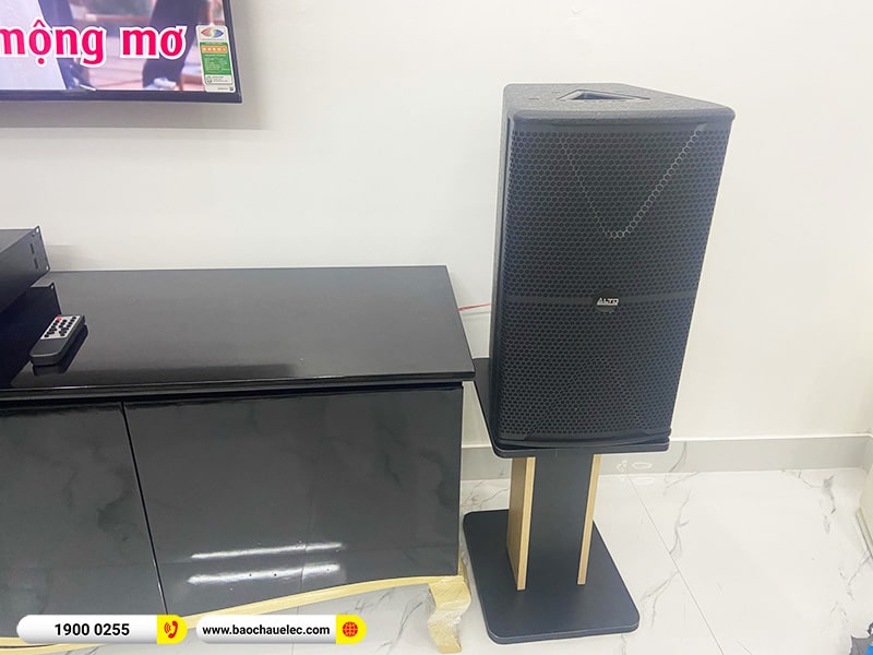 Lắp đặt dàn karaoke trị giá hơn 20 triệu cho chị Hoa tại Hải Phòng (Alto AT1000II, VM620A, DSP-9000 Plus, U900 Plus X) 