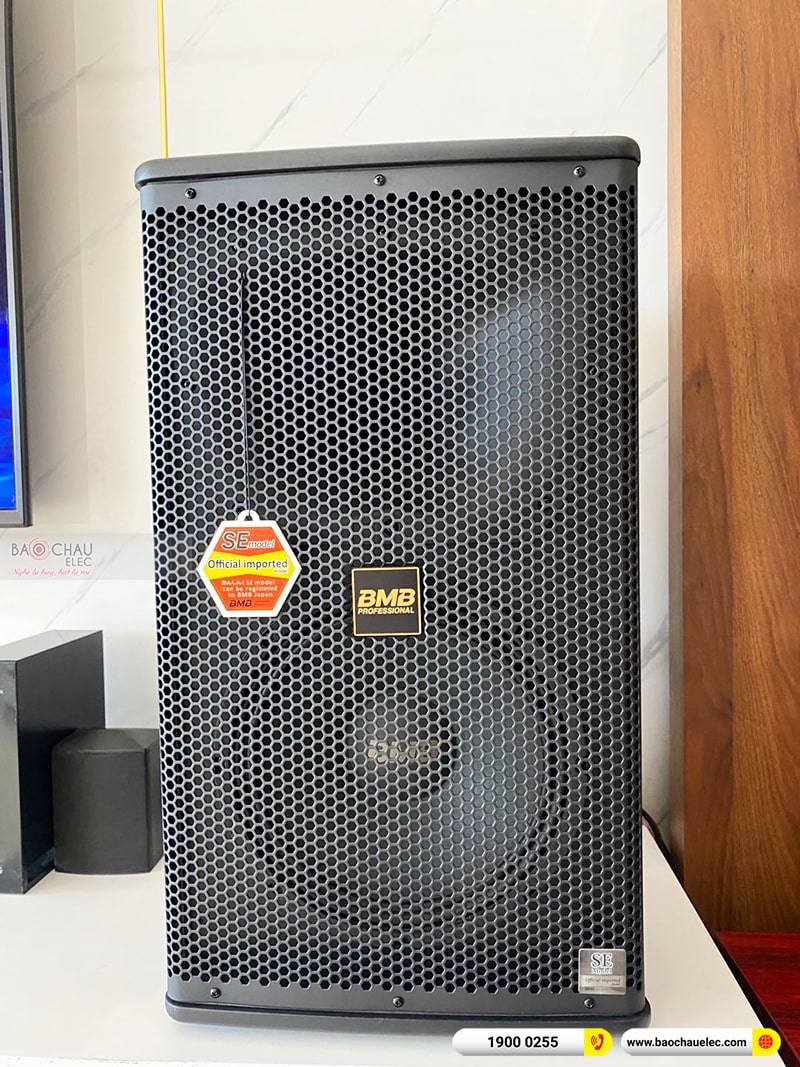 Lắp đặt d&agrave;n karaoke trị gi&aacute; hơn 70 triệu cho chị Huyền tại Quảng Ninh (BMB 1210SE, BPA-6200, X6 Luxury, SW815, UGX12 Gold, 4K Plus 4TB, M&agrave;n 22inch) 