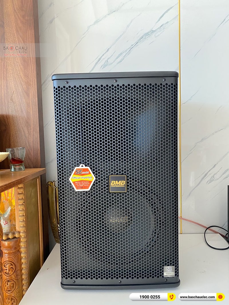 Lắp đặt d&agrave;n karaoke trị gi&aacute; hơn 70 triệu cho chị Huyền tại Quảng Ninh (BMB 1210SE, BPA-6200, X6 Luxury, SW815, UGX12 Gold, 4K Plus 4TB, M&agrave;n 22inch) 