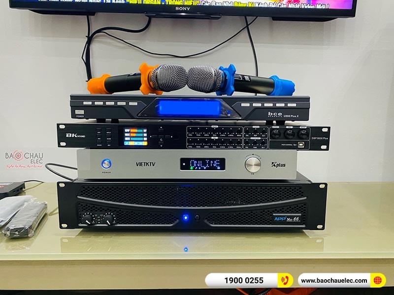Dàn karaoke gia đình chị Ngoan