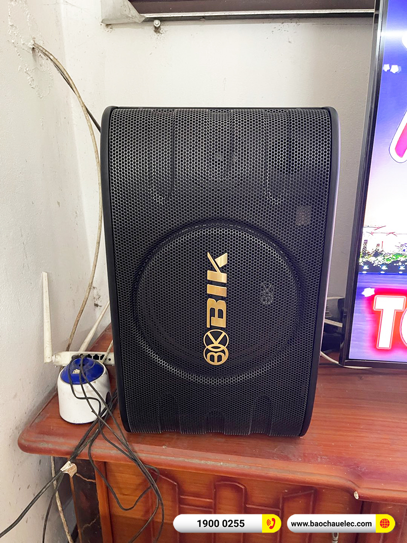 Lắp đặt dàn karaoke trị giá gần 20 triệu cho chị Nhữ tại Hải Phòng (BIK BJ-S668, APP Mz-46, DSP-9000 Plus, U900 Plus Ver 2)