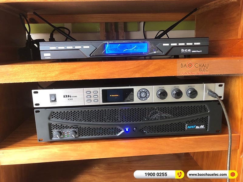 Lắp đặt dàn karaoke trị giá gần 30 triệu cho chú Thành tại Hải Phòng (Alto AT2000II, VM620A, X5 Plus, U900 Plus X) 