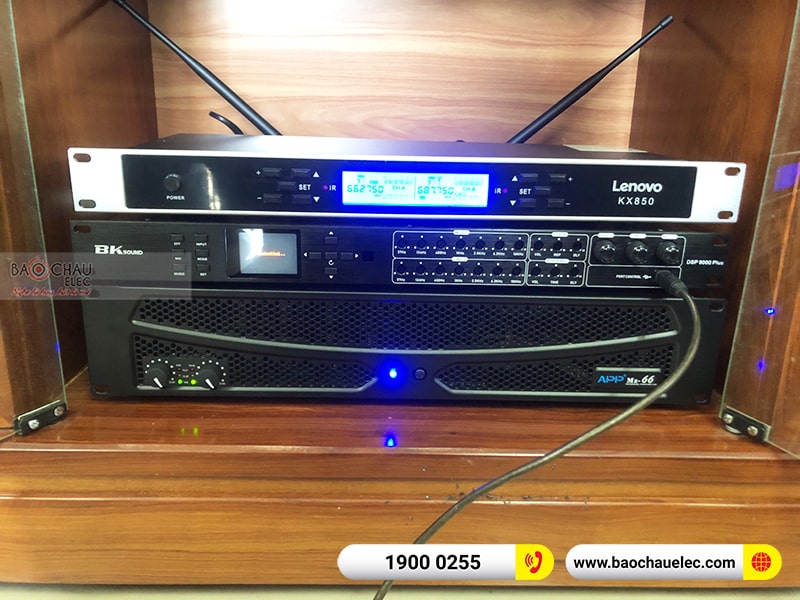 Dàn karaoke gia đình chị Thanh