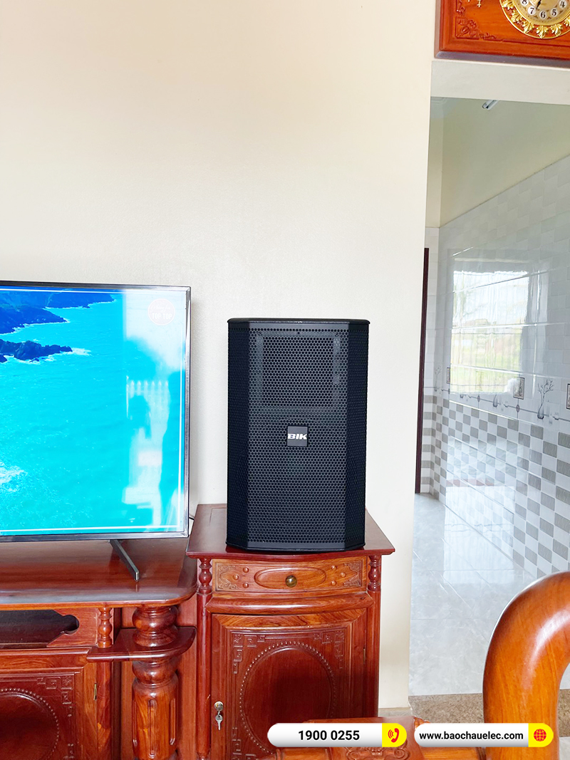 Lắp đặt dàn karaoke trị giá khoảng 50 triệu cho chú Kích tại Hải Phòng (BIK BSP 412II, VM630A, BPR-5600, BJ-W35A, BJ-U550)