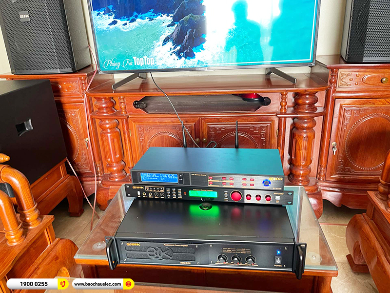 Lắp đặt dàn karaoke trị giá khoảng 50 triệu cho chú Kích tại Hải Phòng (BIK BSP 412II, VM630A, BPR-5600, BJ-W35A, BJ-U550)