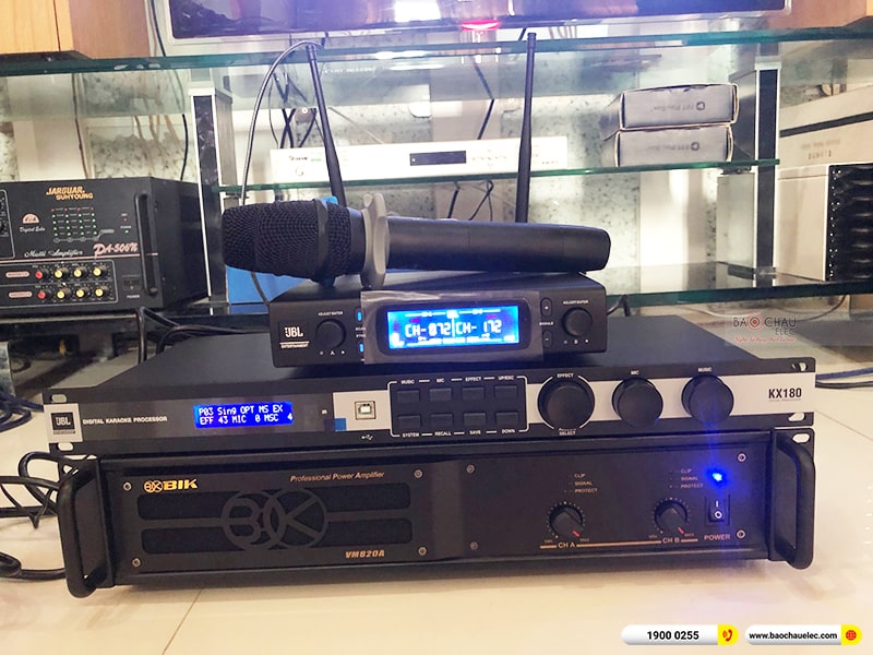 Lắp đặt dàn karaoke trị giá gần 90 triệu cho anh Nam tại Quảng Ninh (RCF C-MAX 4112, VM820A, KX180A, SPL120, JBL VM300) 