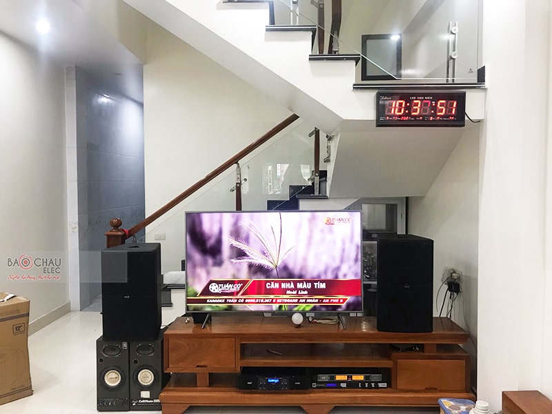 N&acirc;ng cấp d&agrave;n karaoke gia đ&igrave;nh ch&uacute; Thụ tại Hải Ph&ograve;ng