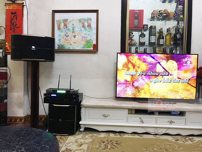 Dàn karaoke gia đình anh Bảo H4